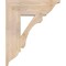 Ekena Millwork Legacy Traditional Smooth Bracket, Douglas Fir, 5 1/2"W x 20"D x 24"H BKT06X20X24LEC01SDF - alternate 3